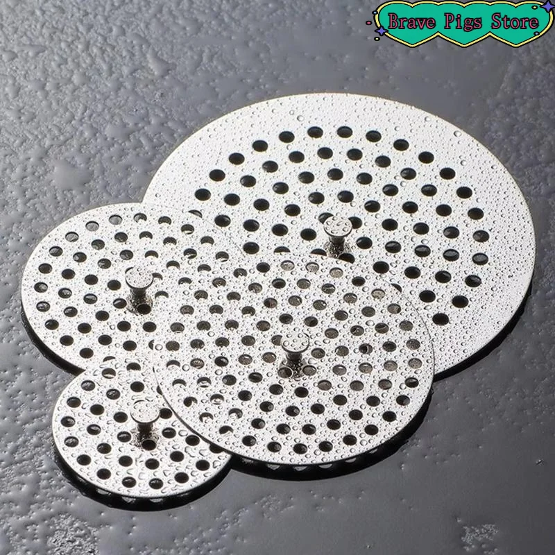 [HM]304 Stainless Steel Floor Drain Cover Anti Clog Rust Proof Perfect For Bathroom Kitchen Laundry Room Use[HM]