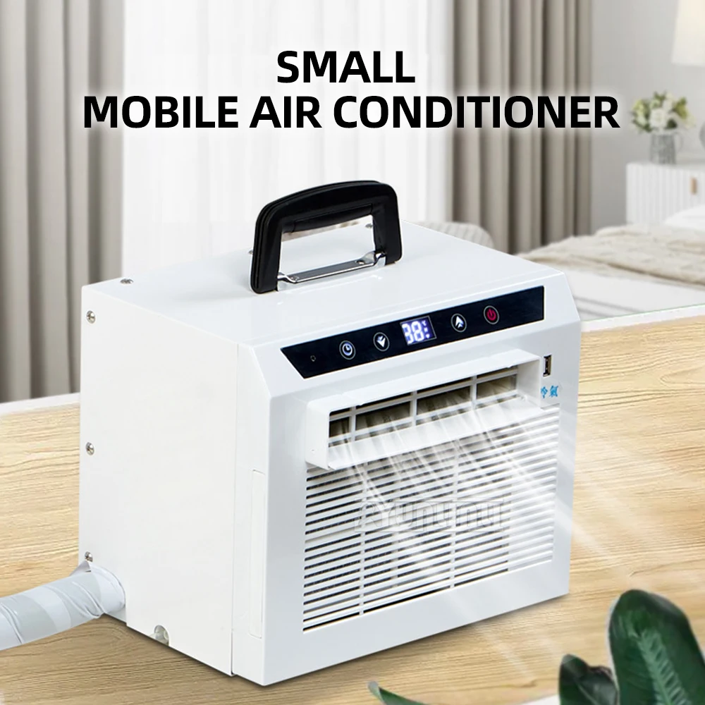 3000BTU Split Mobile Air Conditioner Remote Control Portable Small Air Conditioning Machine Climatiseur Maison