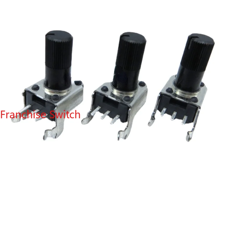 5PCS 9mm Mixer Potentiometer RK09K1110AFGD Single Connection B20K Side Adjustment