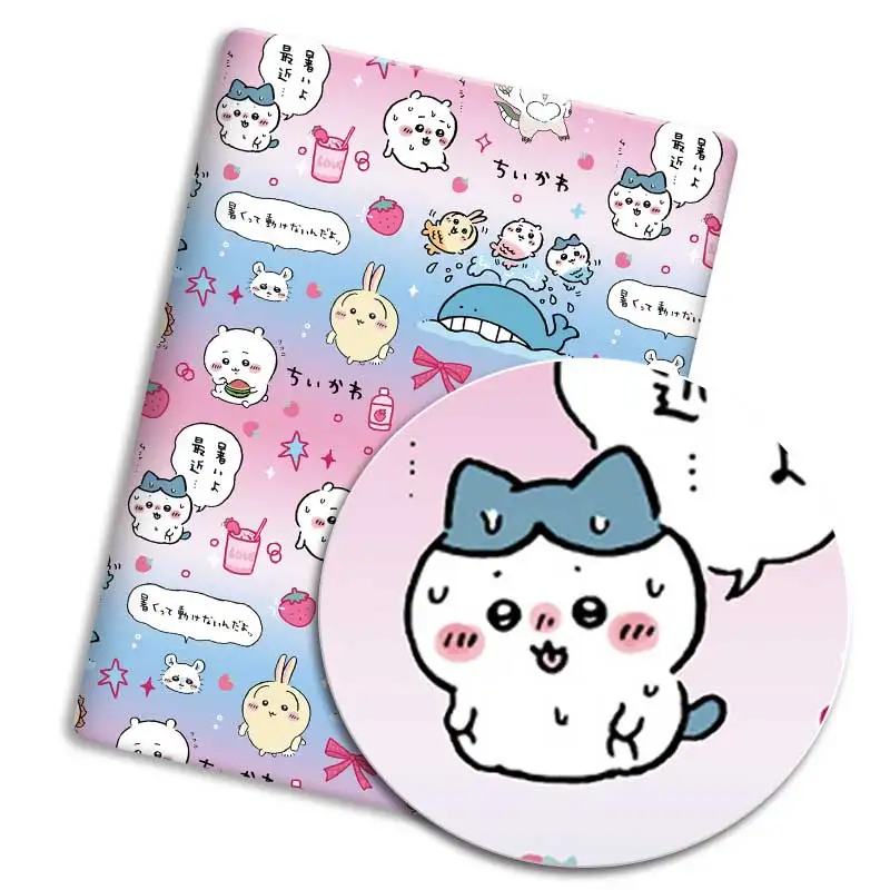 Fabric DIY 140*50cm cartoon fabric handmade baby clothes bed sheet printed fabric sewing children's fabric tablecloth