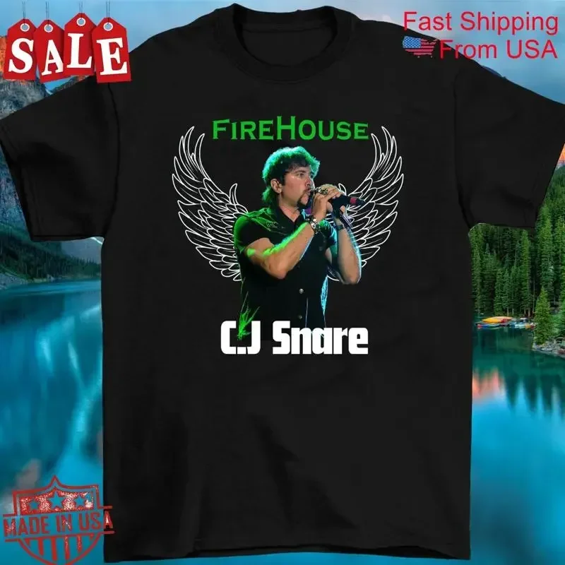 New Firehouse CJ SNARE angel swing For Fans All Size T Shirt 1LU188