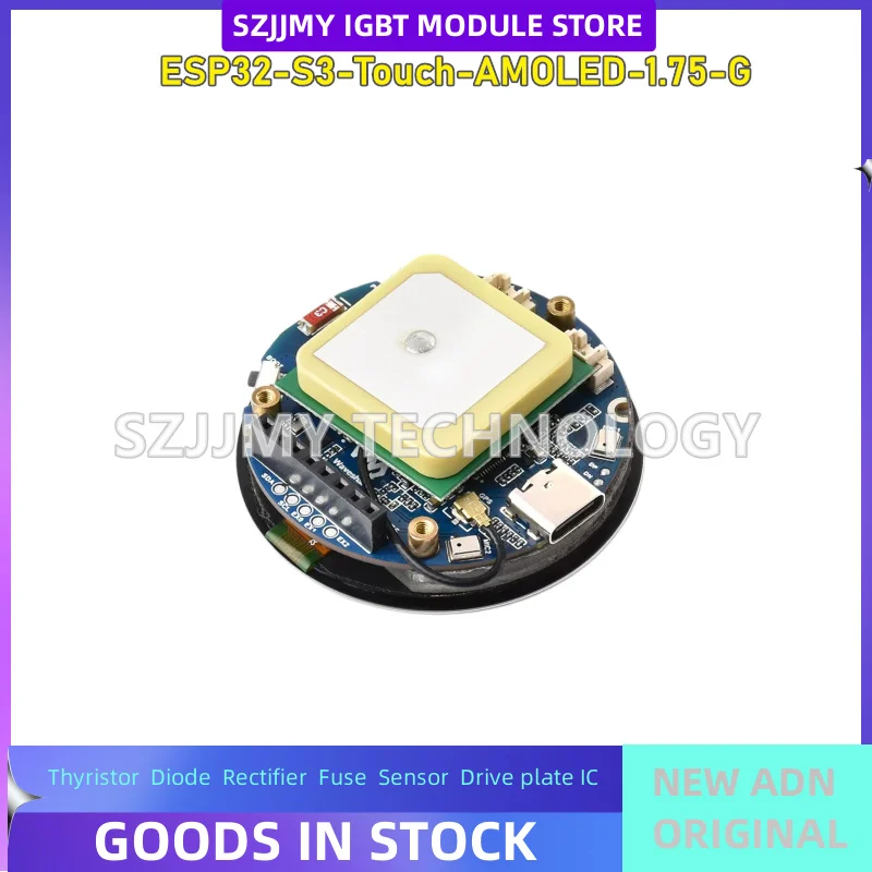 placa-de-desarrollo-esp32-con-pantalla-tactil-circular-amoled-de-175-pulgadas-con-gps-xiaozhi-ai-deepseek