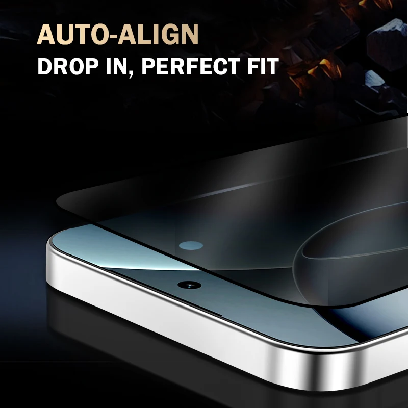 

LeReach CF For Xiaomi 15T Pro / 15T 5G 2 pcs VistaGuard Privacy HD Clear View Tempered Glass With Dust-Free Screen Protector