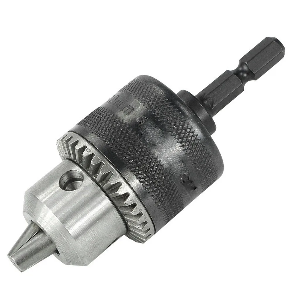 

6.35mm Drill Chuck Three-jaw Quick Change Adapter Shank Hex Square Drill Converter Tool For 100-angle Grinder Into Electric Dril