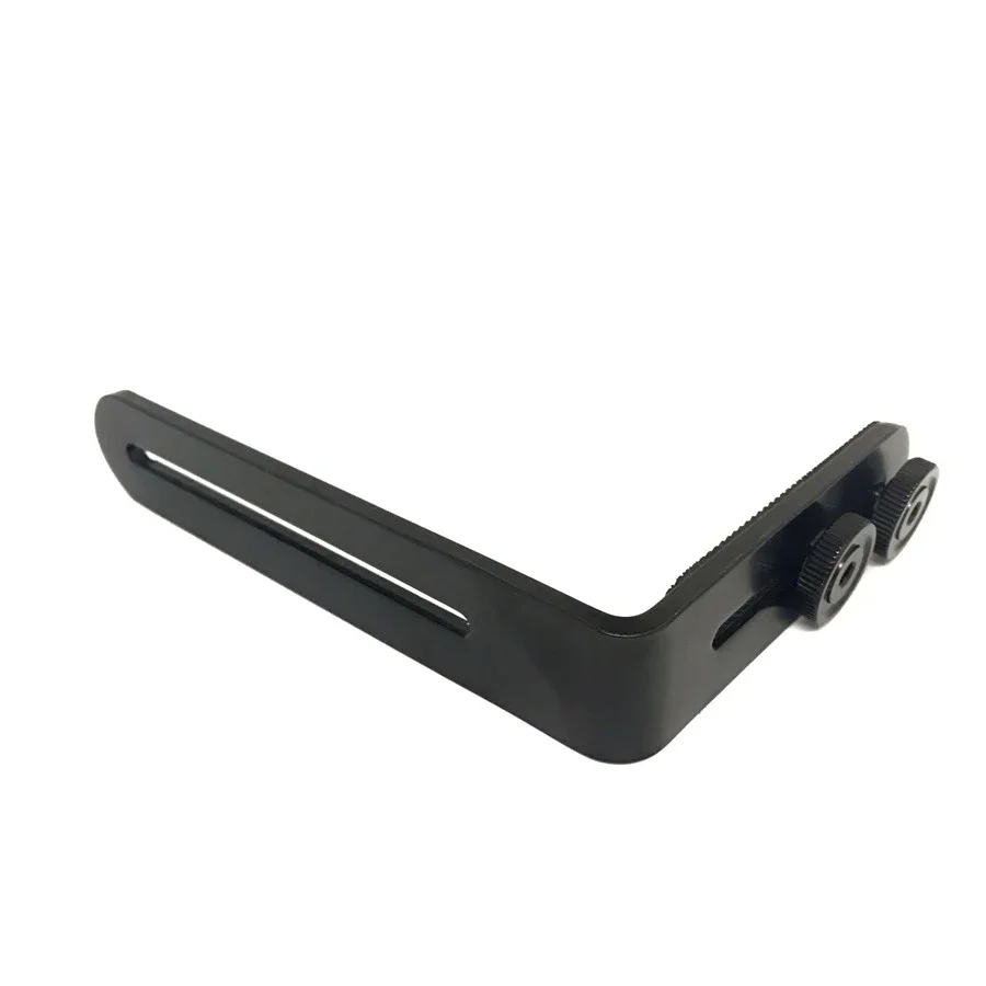 واحد L على شكل فلاش قوس مع 1/4 "المسمار ، صور استوديو ضوء ، LED فلاش حامل لكانون ، نيكون ، SLR LED