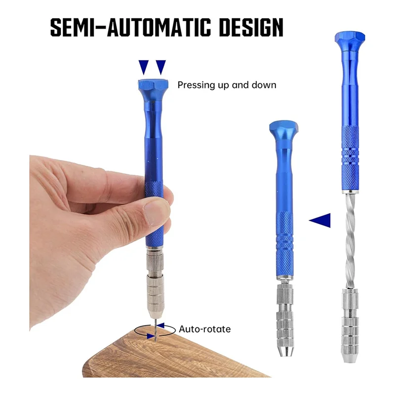 

AC88-Micro-Type Pin Vise And Twist Handdrill Rottery Tool As Shown Resin+Metal DIY Crafts For Resin Casting
