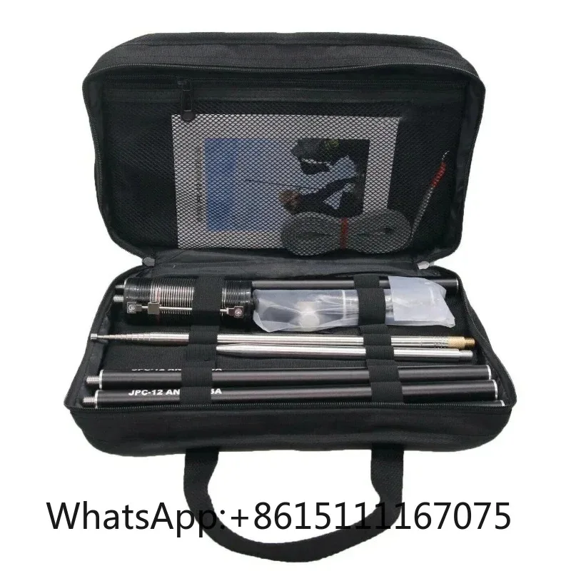 PAC-12 Portable Multi-Band HF GP Antenna 7MHz-50MHz 100W Slide Regulator Outdoor QRP Ham Radio Aerial