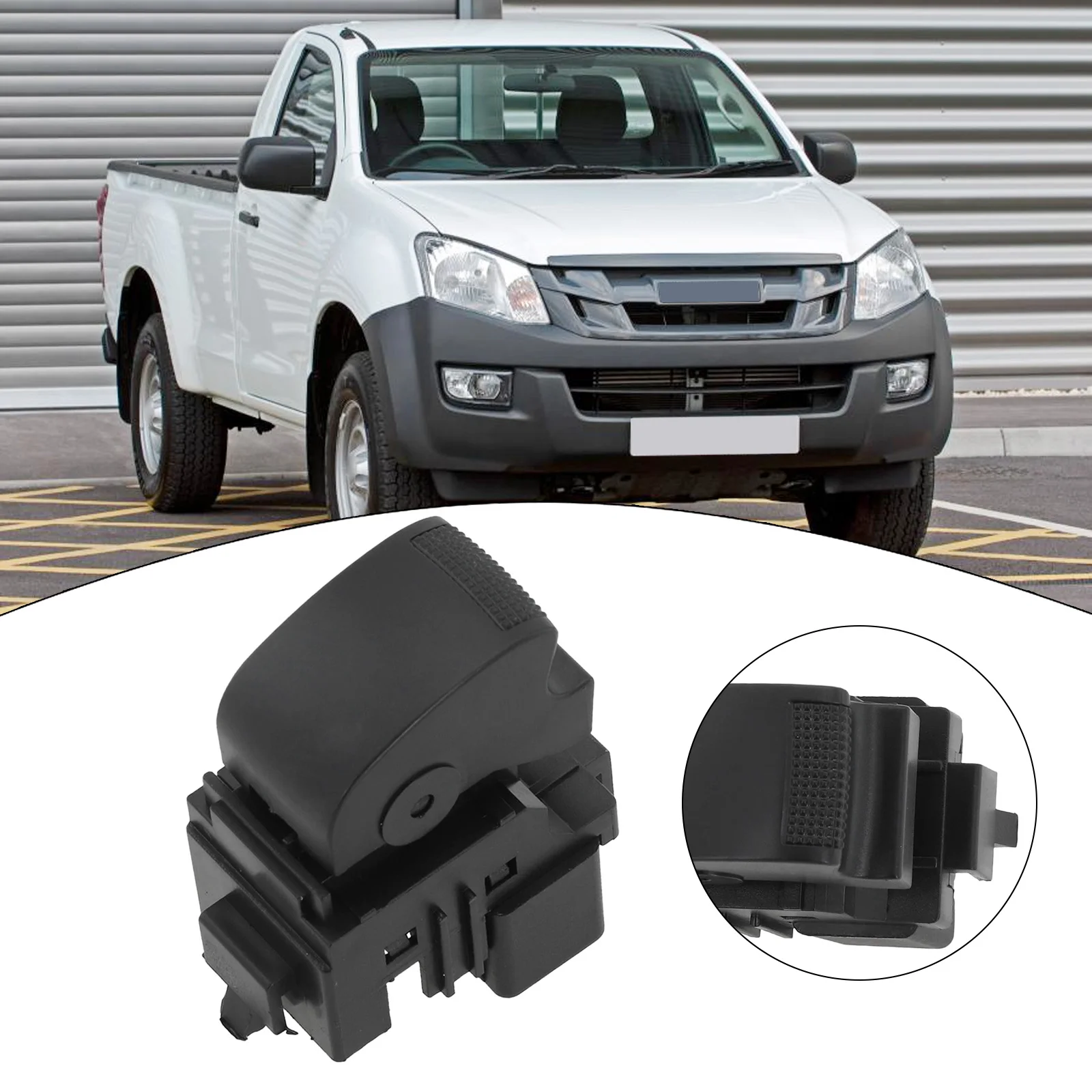 مفتاح نافذة كهربائي واحد متوافق مع OEM لـ Isuzu Dmax D Max 2012 2020 وظيفة فعالة مع تصميم 5 Pin