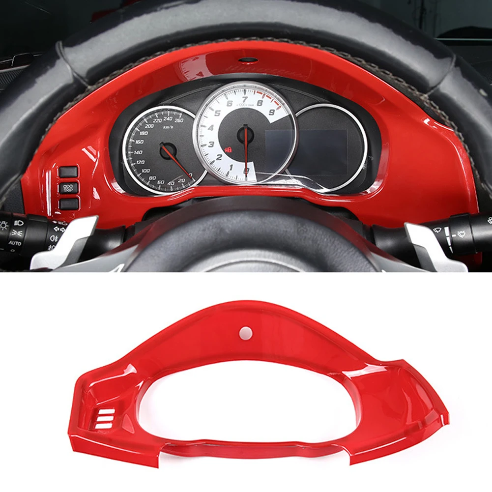 Car Dashboard Instrument Frame Cover Sticker Trim for Toyota 86 GT86 Subaru BRZ 2012 2013 2014 2015 2016 2017 2018 2019 2020