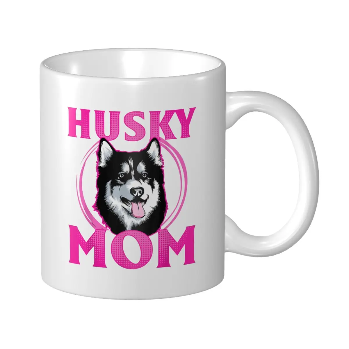 Mark Cup Mug Siberian Husky Dog Husky Mom Coffee Mugs Tea Milk Water Cup Travel Mugs For Office Home