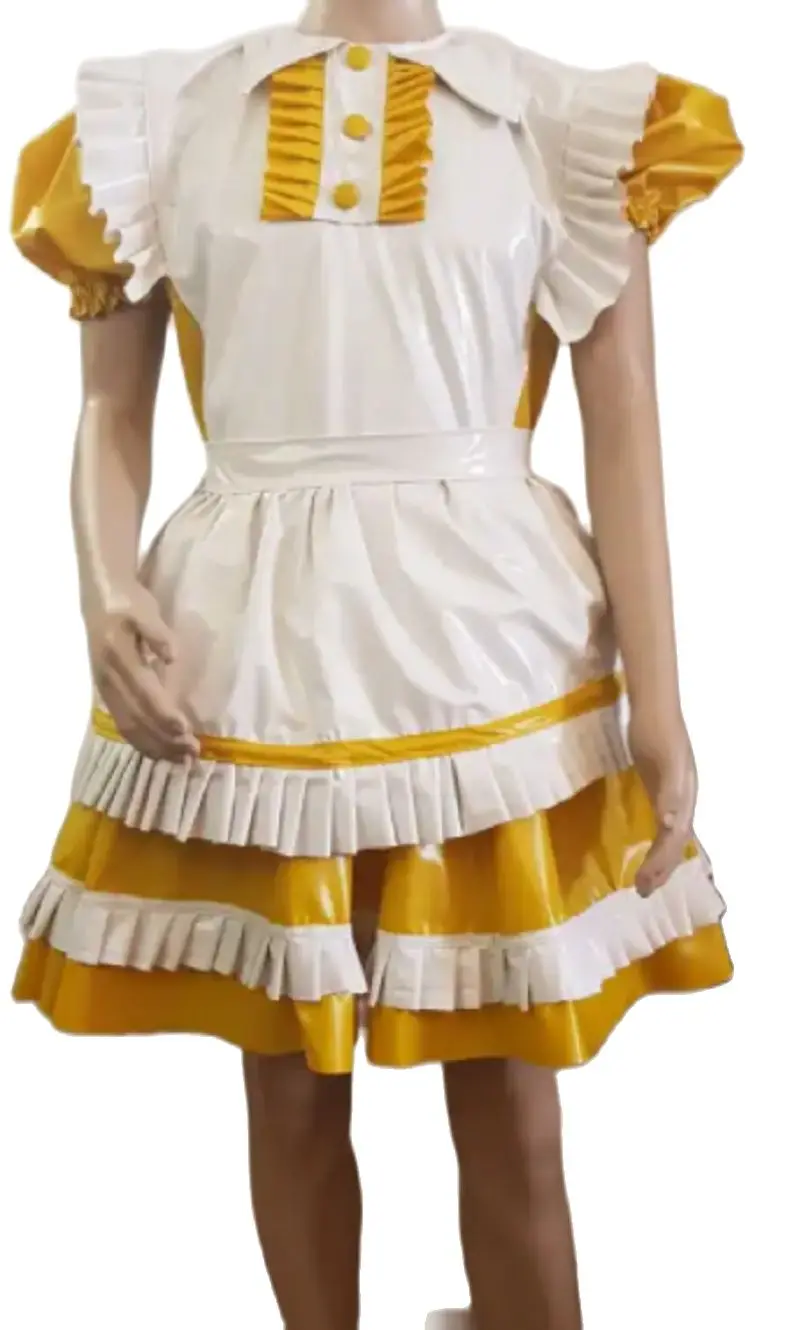 

Hot Selling Gothic Sissy Character Dress Up Maid Dance Costume Customization