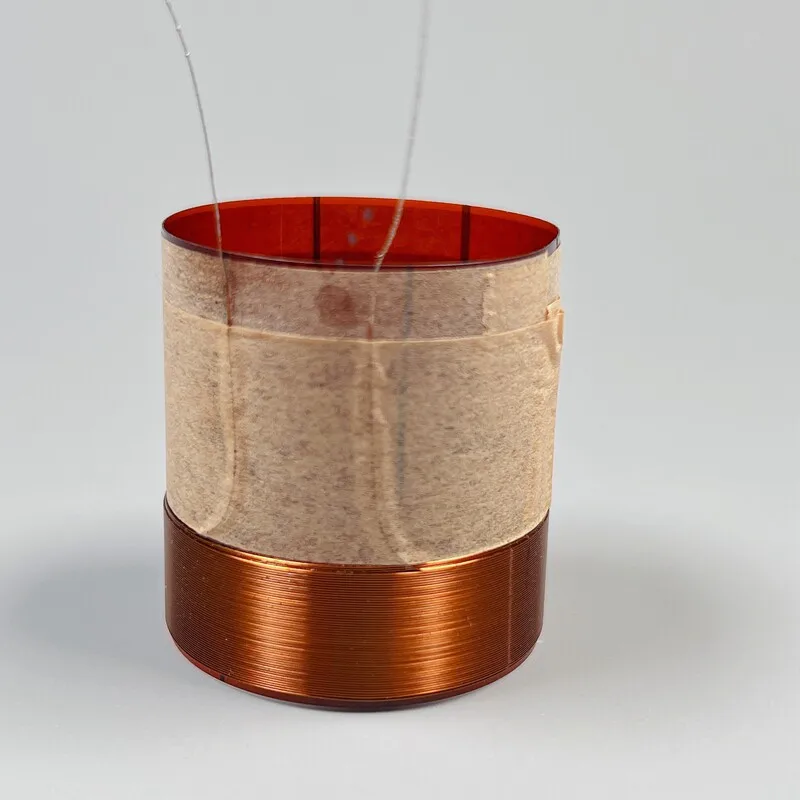 35.5mm round voice coil with Kabi-Tong technology, double-layer wire winding on the outside, 35.5 cores, 8 ohms
