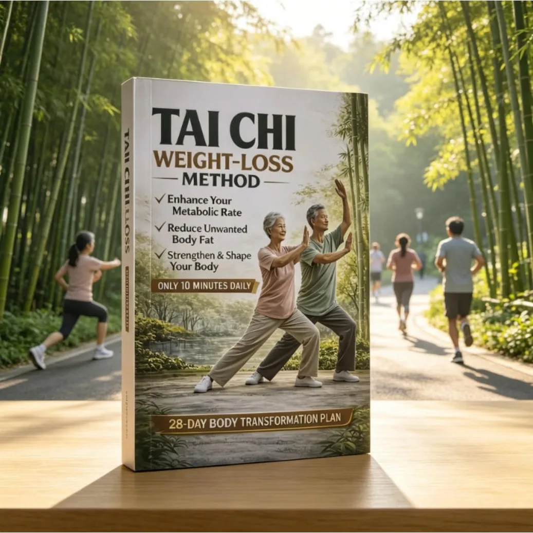 Tai Chi fitness manual suitable for middle-aged and elderly people to protect joints, strengthen muscles, improve balance, and p