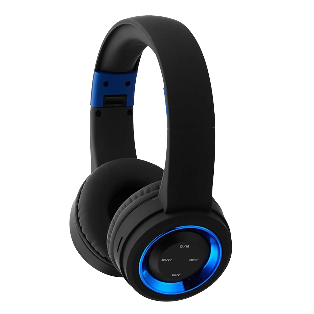 

Head Mounted Headphones Wireless Stereo Over Ear Foldable Noise Cancelling Compatible Smart Devices Durable Material