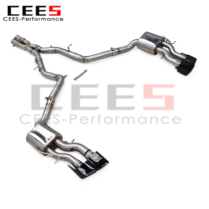 cees Catback Exhaust for Mercedes-Benz CLS63 AMG 2007-2017 Stainless Steel Pipe Muffler System Racing Car Parts Escape Assembly