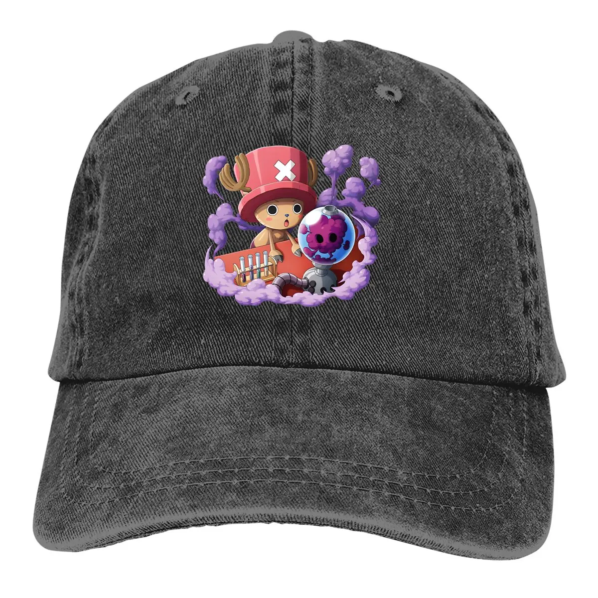 Tony Chopper topi multiwarna Anime, topi pelindung terik matahari pribadi untuk wanita