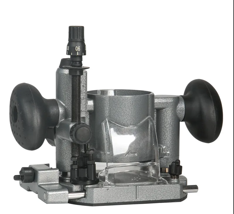 Hand-Held Movable Plunge-Cut Planer Base for Household Milling Cutters with Woodworking Tool Kits