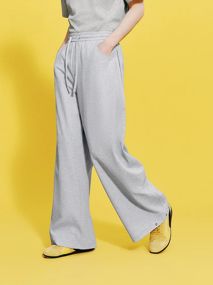 

Мужские повседневные трикотажные брюки Semir свободного кроя с широкими штанинами, летние, новые, с эффектом драпировки, из смесового хлопка