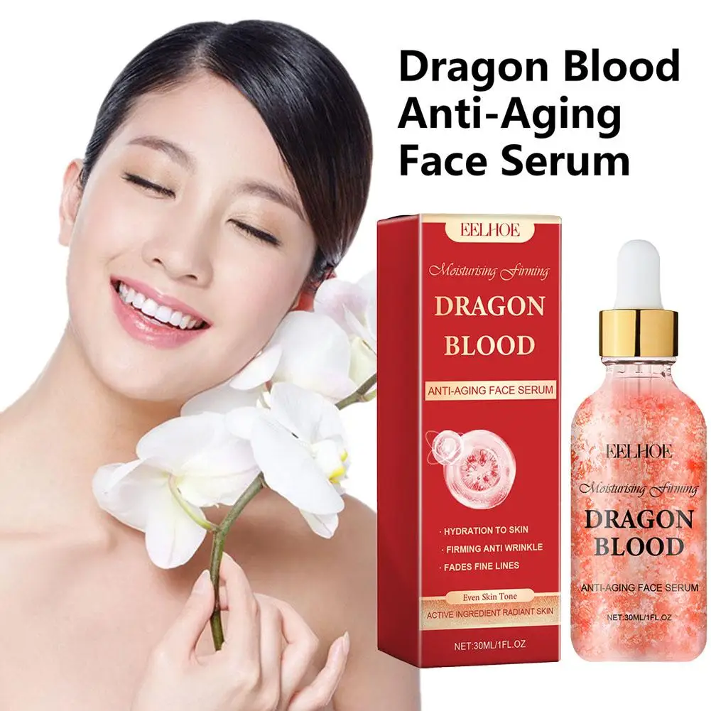 

30ml Dragon Blood Serum Placenta Rejuvenation Anti Remove Wrinkle Skin Firming Whitening Aging Cosmetics Essence Face Y3H4