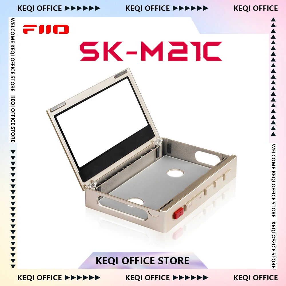 

Защитный чехол для музыкального плеера FiiO SK-M21C, чехол для MP3-плеера M21, ретро-дизайн, имитация магнитной ленты, магнитное открытие/закрытие, индивидуальный дизайн