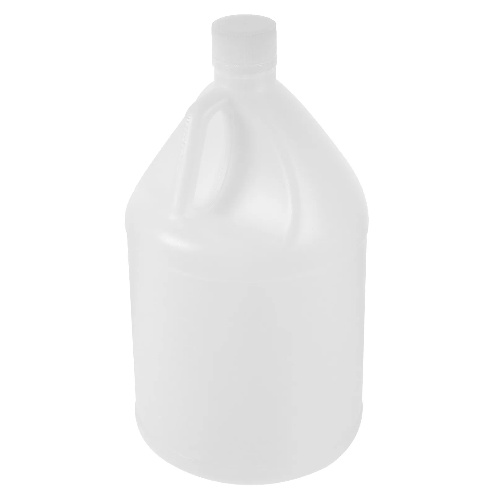 4 Liter White Plastic Bucket Eco Friendly Heavy Weight Hdpe Gallon Jug with Leak Proof Lid Convenient Carry Handle for Large