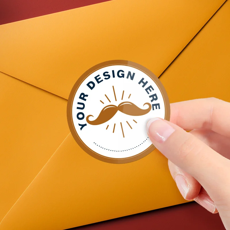 Personalized Matte Finish Stickers | Custom Brand Logo Labels | High-Res Durable Scratch & Water Resistant Surface - Image 5