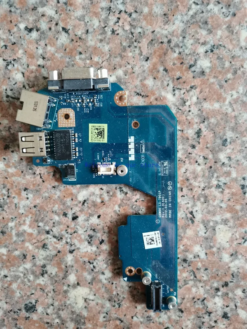 

For New, Original, Dell/DELL E5430 VGA USB network interface card Small Board LS-7901P 4M3HJ