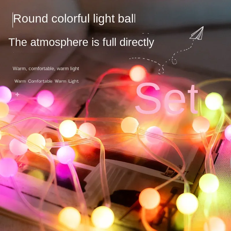 

Outdoor lightweight voice controlled illusion light waterproof hanging tree light, holiday decoration atmosphere landscape light