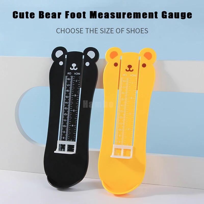 Règle de mesure de la taille des chaussures pour bébé, jauge de mesure des pieds pour enfant en bas âge