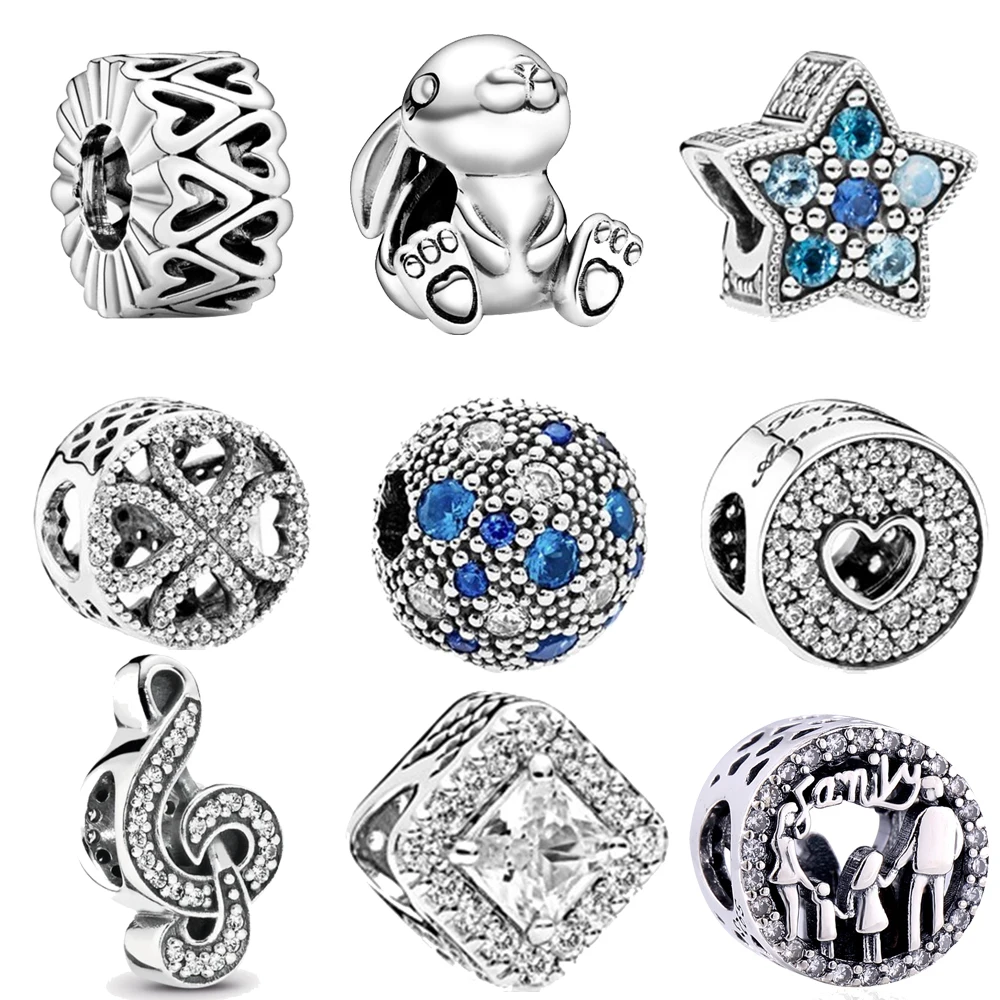 

925 Sterling Silver Exquisite Cat Butterfly Love Original Charm Bead Pendant Suitable For Women DIY Bracelet Bacelet Gift