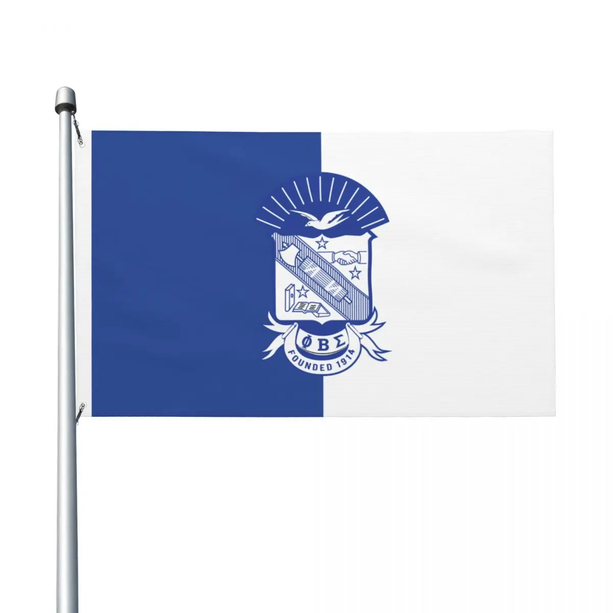 Phi Beta Sigma PBS Fraternity Double-Sided Flag for Home Party Garden Indoor Outdoor Flags Decoration Banner