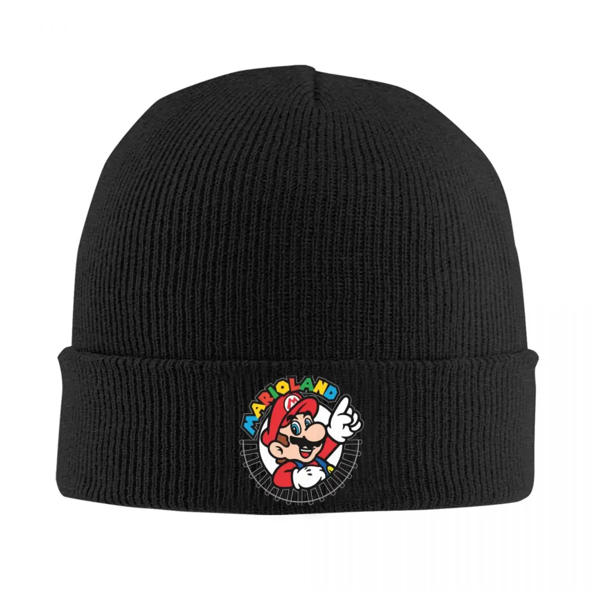 Cartoon M-marioes Beanie Hats Hip Hop Caps Men Women Hippie Skullies Beanies Autumn Winter Graphic Warm Soft Beanie Hat