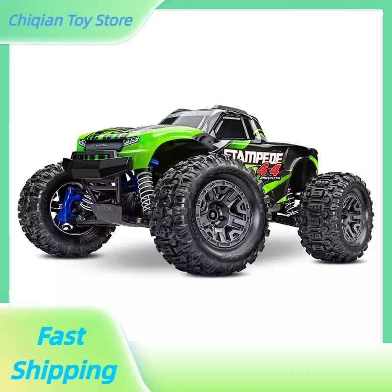 

TRAXXAS new 1/10 Stampede remote control electric four-wheel drive brushless # 67154-4 in stock simulation toy gift cool 14+