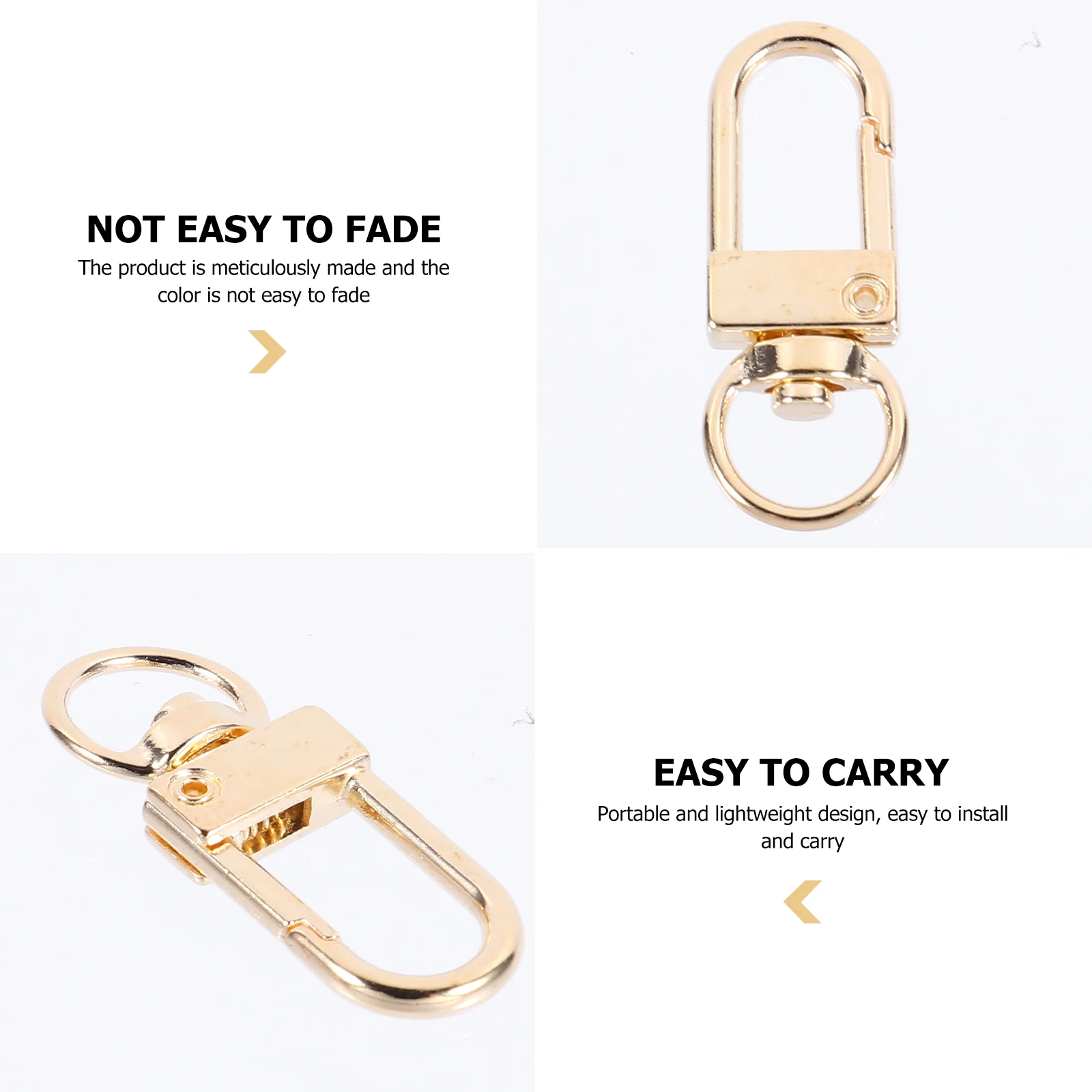 

20 Pcs Vintage Keychain Shape Accessories Charms Small Adornment Bag Pendants Decorative Keyring Bolt