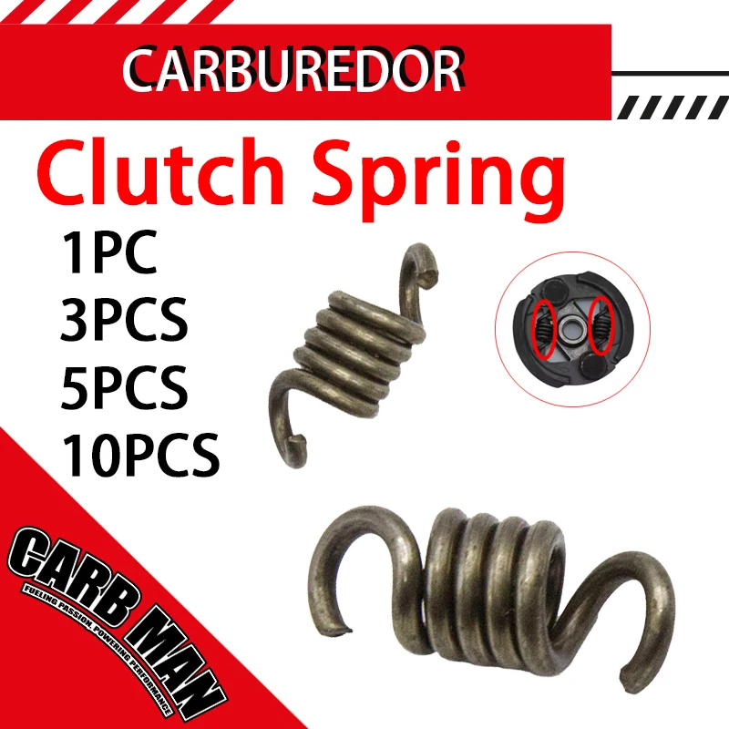 Lawn Mower Brush Cutter Grass Trimmer Heavy Duty Clutch Spring For Robin NB411 CG411 BG411 EC04 1E40F-6 49CC 2 Stroke Engine