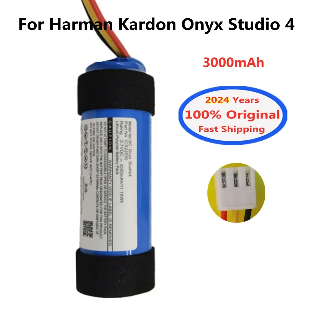 

2024 год 100% Оригинальный аккумулятор для HARMAN KARDON Onyx Studio 4 Studio4 проигрыватель динамик аккумулятор батареи ICR22650