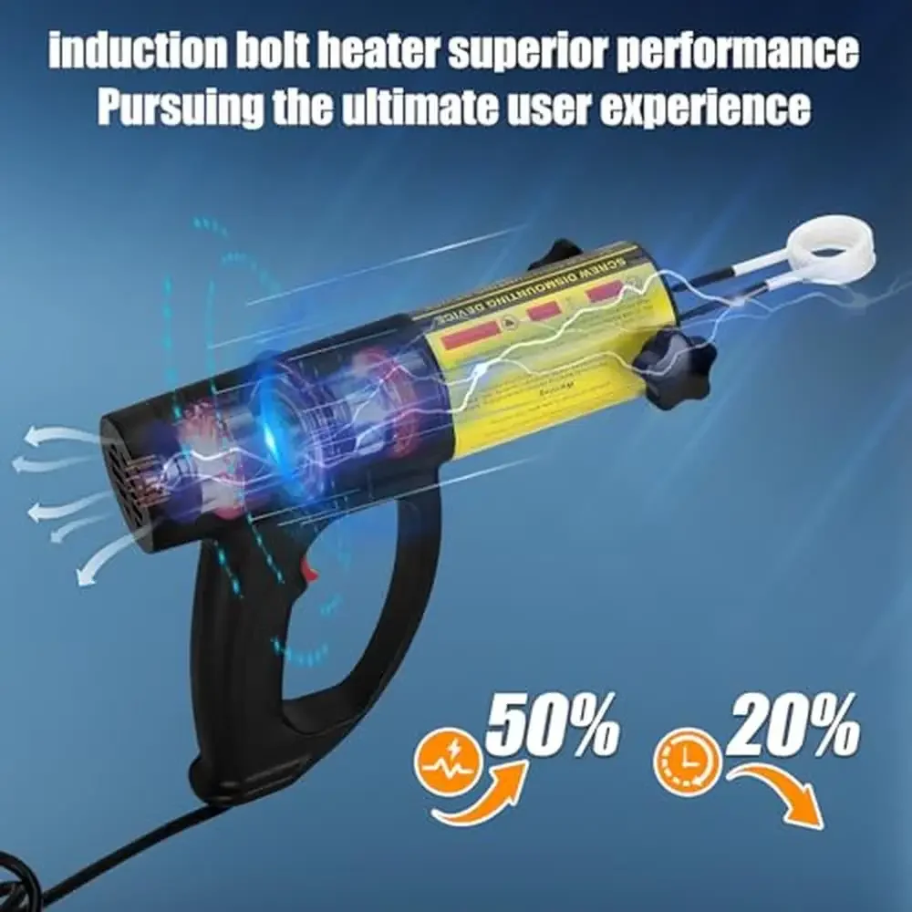1500W Induction Heater Bolt Removal Tool with Fast Heating and Overheating Protection