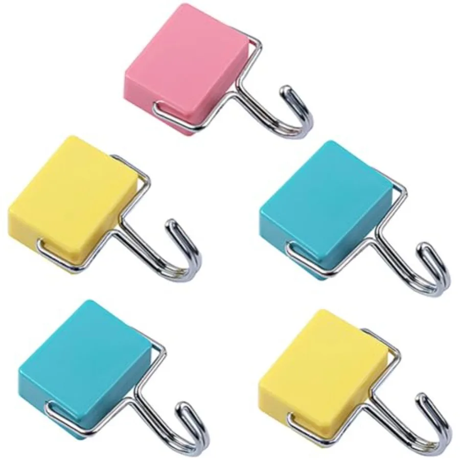 Pack of 5 Creative Super Strong Magnetic Hooks, Colorful Heavy Duty Powerful Magnetic Hooks — купить у AliExpress WW