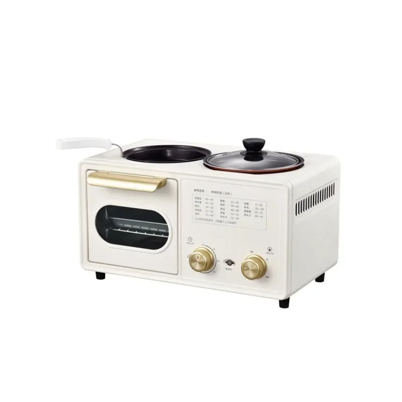 3 in 1 Breakfast Makers Multi-function With Frying Pan,sauce pot, Toast Grill Maker for home Appliances