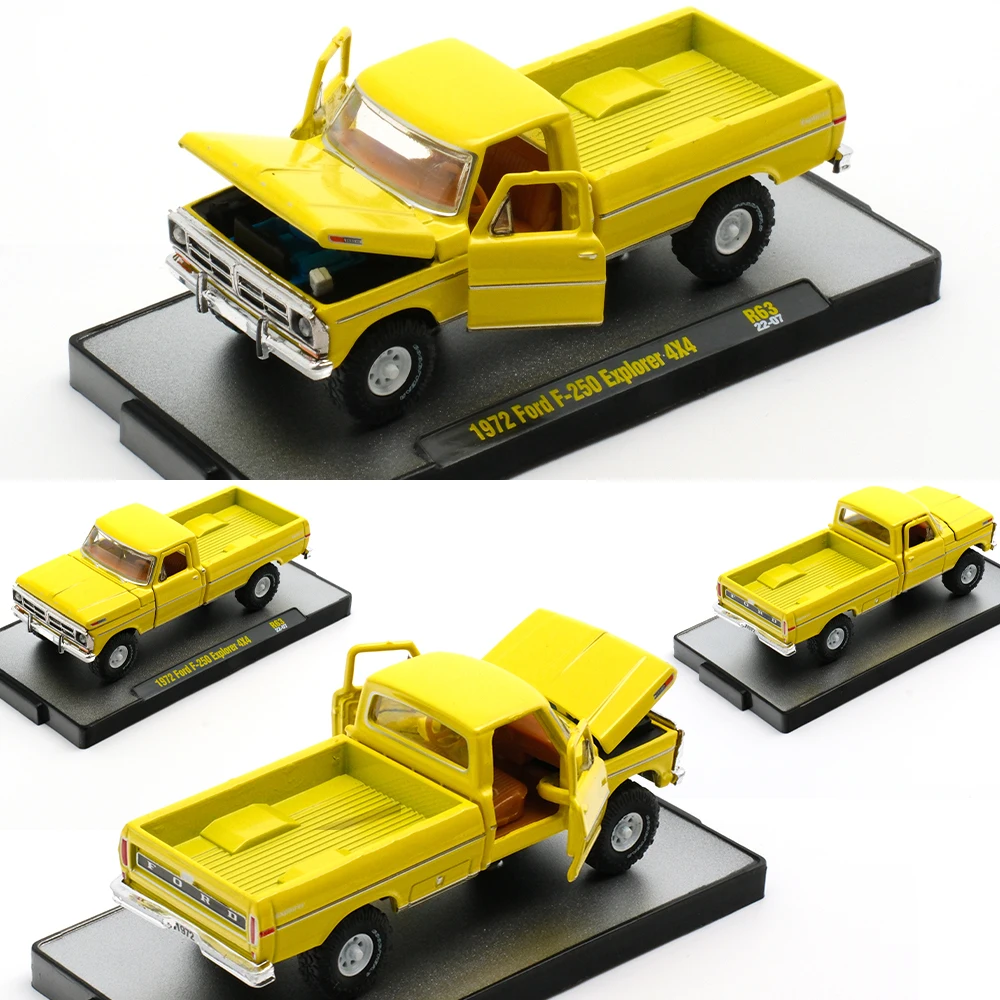 Mobil miniatur, mainan Model mobil logam paduan mesin M2 1/64, mainan kendaraan Diecast untuk penggemar anak-anak untuk hadiah koleksi hotwheel