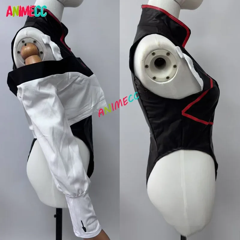 CosplayANIMECC en Stock XS-2XL Lucy Cosplay Costume perruque tatouage autocollant chaussures Anime Cosplay combinaison Halloween fête pour les femmes