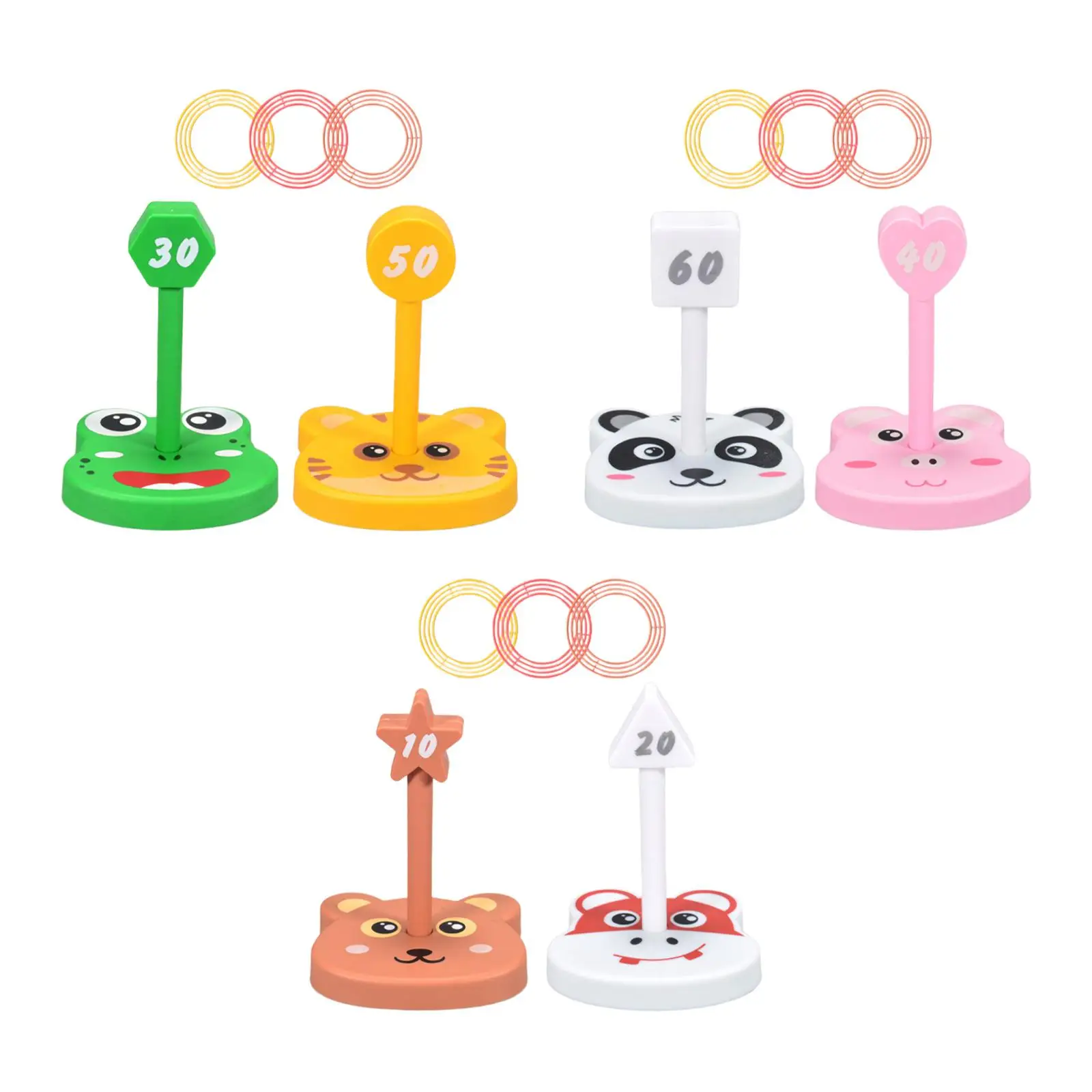 Ferrule Game Puzzle Toy Hand Eye Coordination Baby Education Toys Interaction Toy for Party Birthday Activities Beach Family