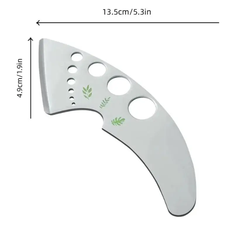 Stainless Steel ABS Herb Stripper Multifunctional Herb Peeler for Herb Vanilla Stripper Vegetable Leaf Remover Cutter Tool
