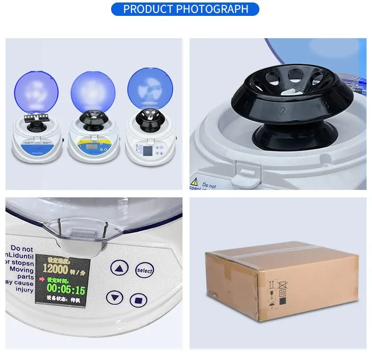 High Speed Mini centerfuge Laboratory Desktop Mini Centrifuge