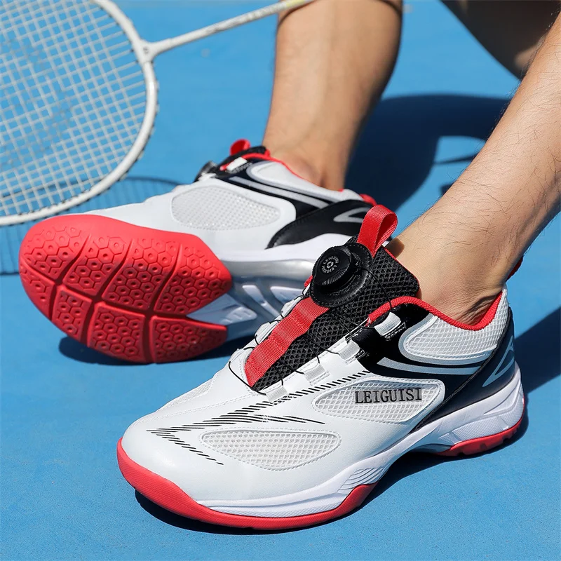 2024 New Men Women Badminton Shoes Professional Badminton Sneakers Breathable Training Sneakers Non Slip Outdoor Sports Shoes