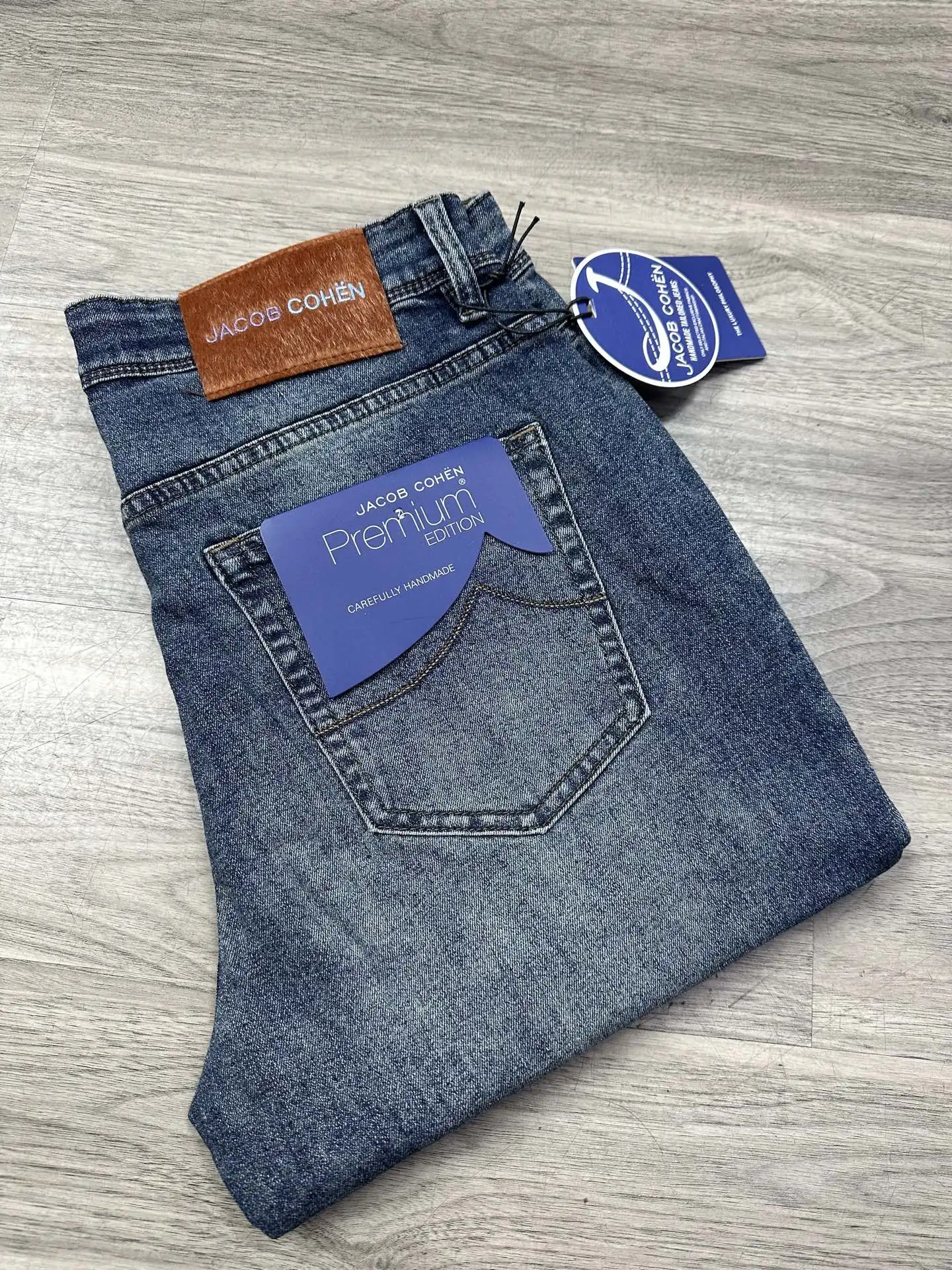 

OECHSLI Jeans Thin Cotton Men 2026 Spring Summer new fashion embroidery comfortable straight printing Big size 30-40 long Pants