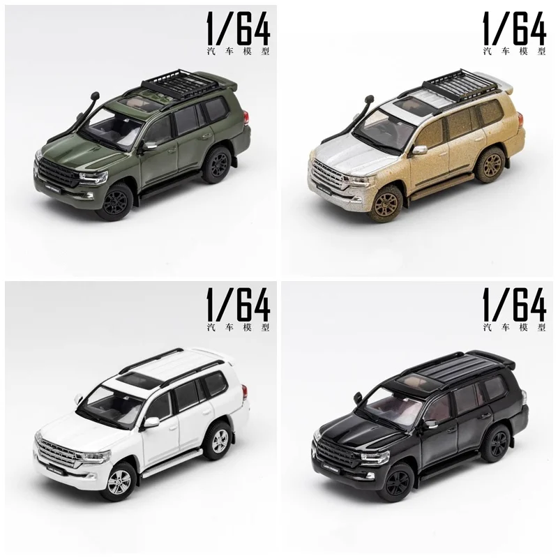 

GCD1:64 LC200 Land Cruiser Mud Edition Modified Darth Vader Simulation Alloy Car Model Collectible Gift