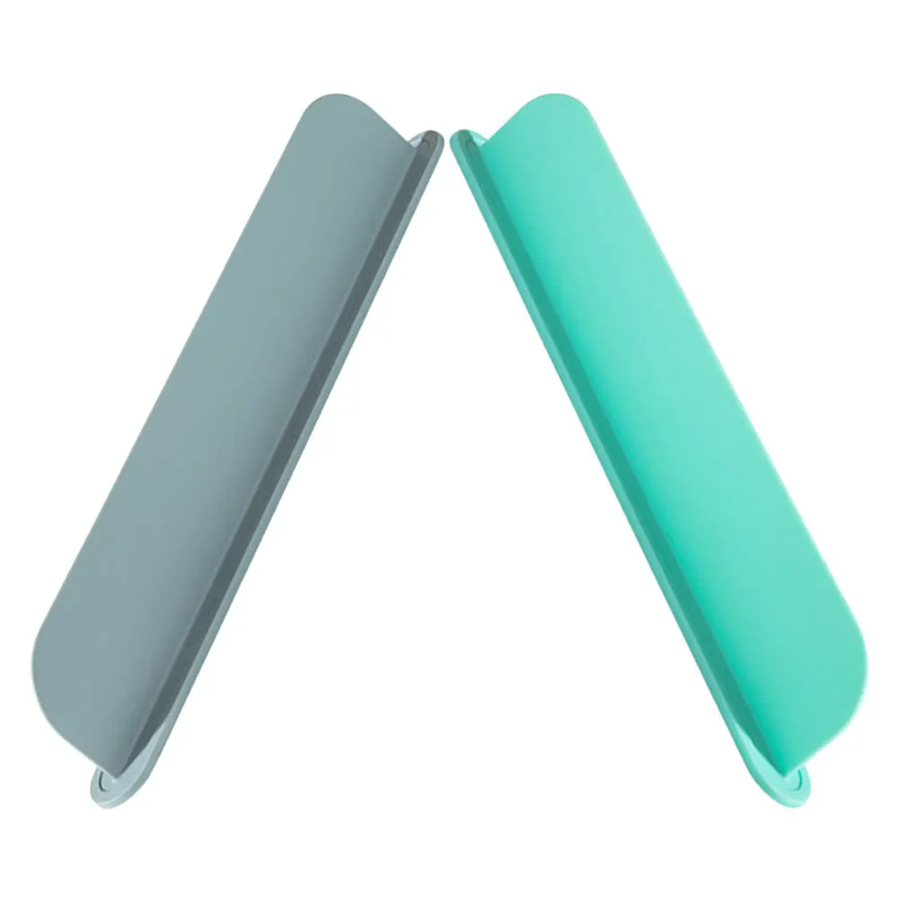 

2Pcs Kitchen Sink Splashing-Proof Guard Silicone Anti-Splashing Retaining Board for Splash Prevention Household Use