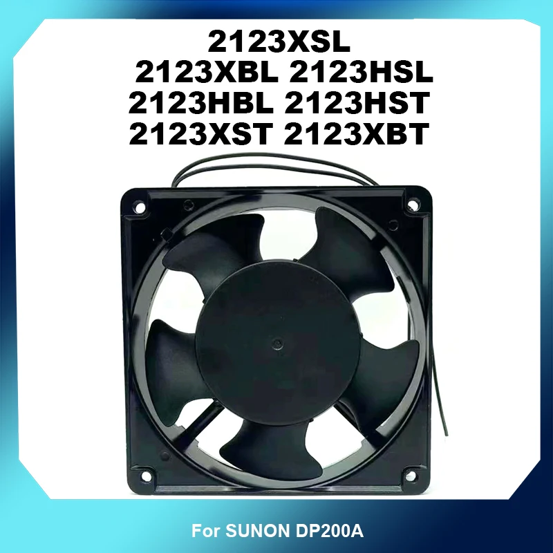 AC 220V For SUNON DP200A 2123XSL 2123XBL 2123HSL 2123HBL 2123HST 2123XST 2123XBT Cooling Fan Industrial Cabinet Axial Fan