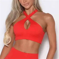 Yoga Bra Mujer Backless Gym Shockproof Sports Top Bra Women Push Up Yoga Top Sport Bras Running Fitness Sports Bra XP161